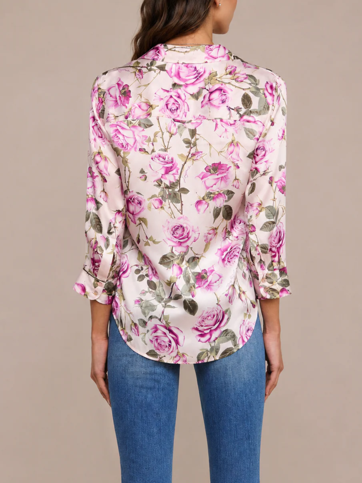Lagence TS Dani 3/4 Sleeve Blouse_40126RWE