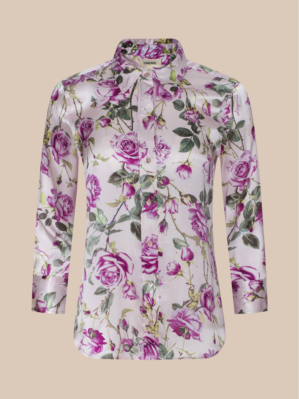 Lagence TS Dani 3/4 Sleeve Blouse_40126RWE