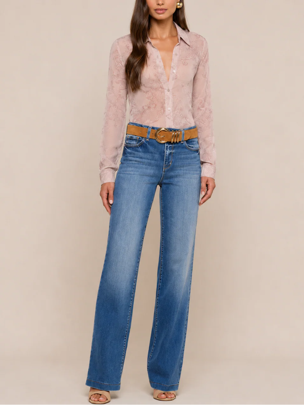 Lagence TS Laurent Button Up Blouse_40765LKI