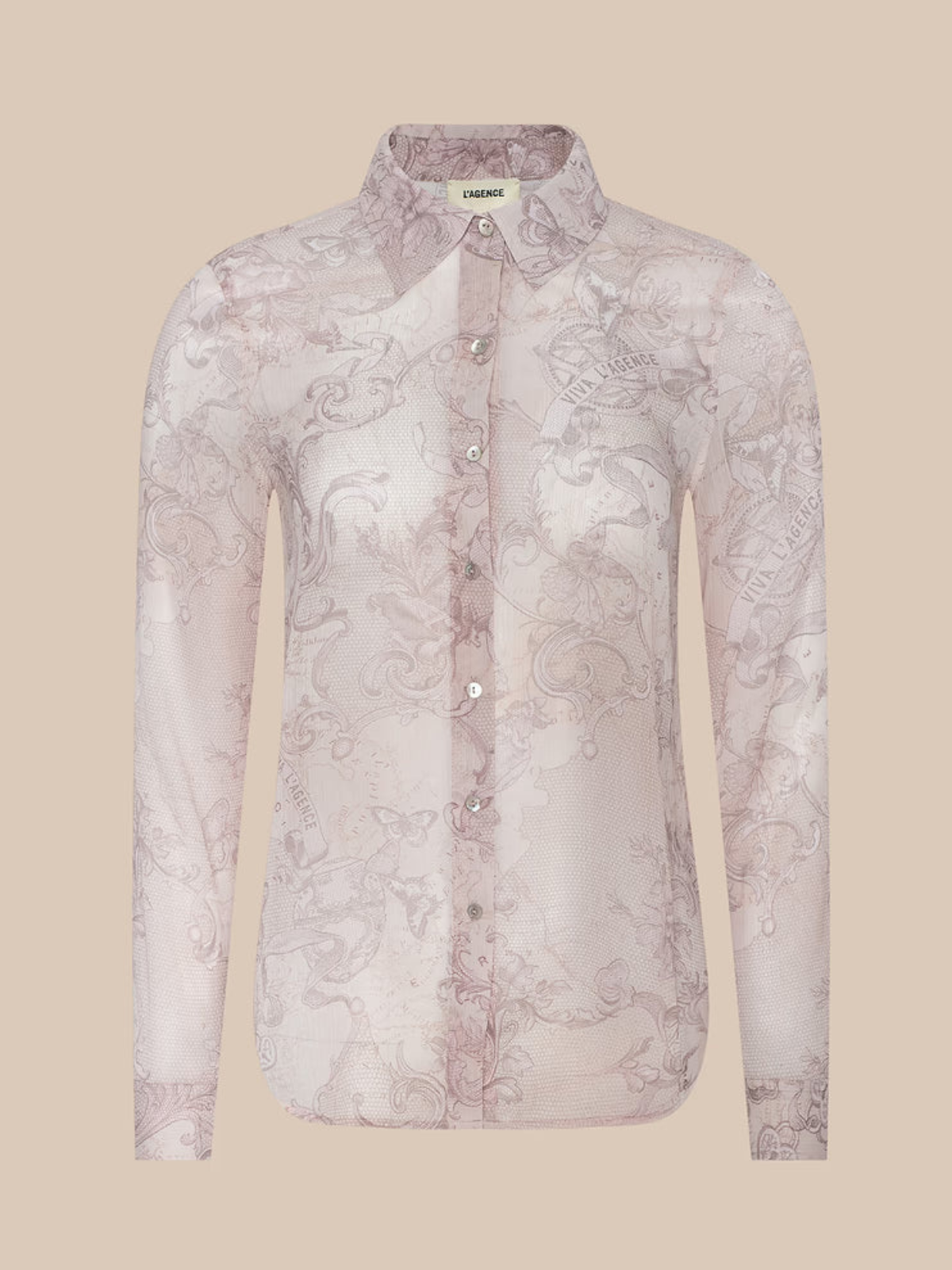 Lagence TS Laurent Button Up Blouse_40765LKI