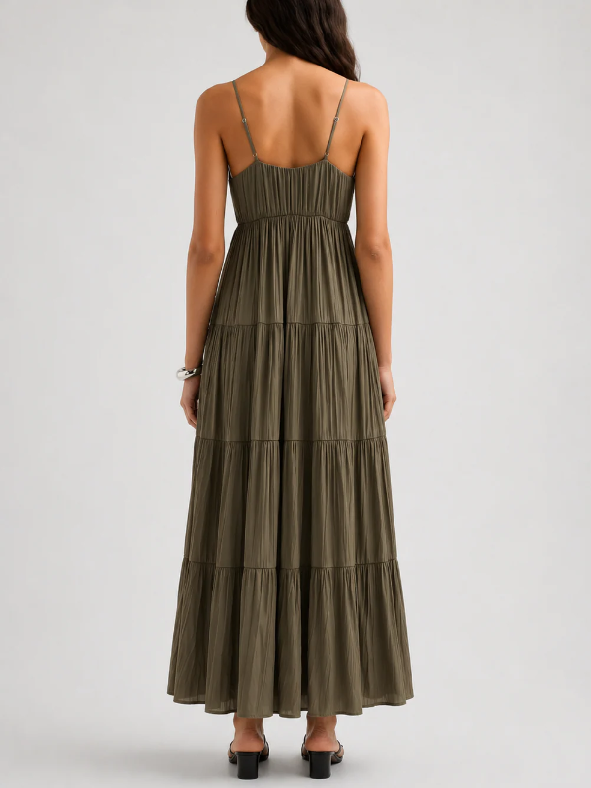 Lagence TS Lua Tiered Satin Maxi Dress_61702TGK