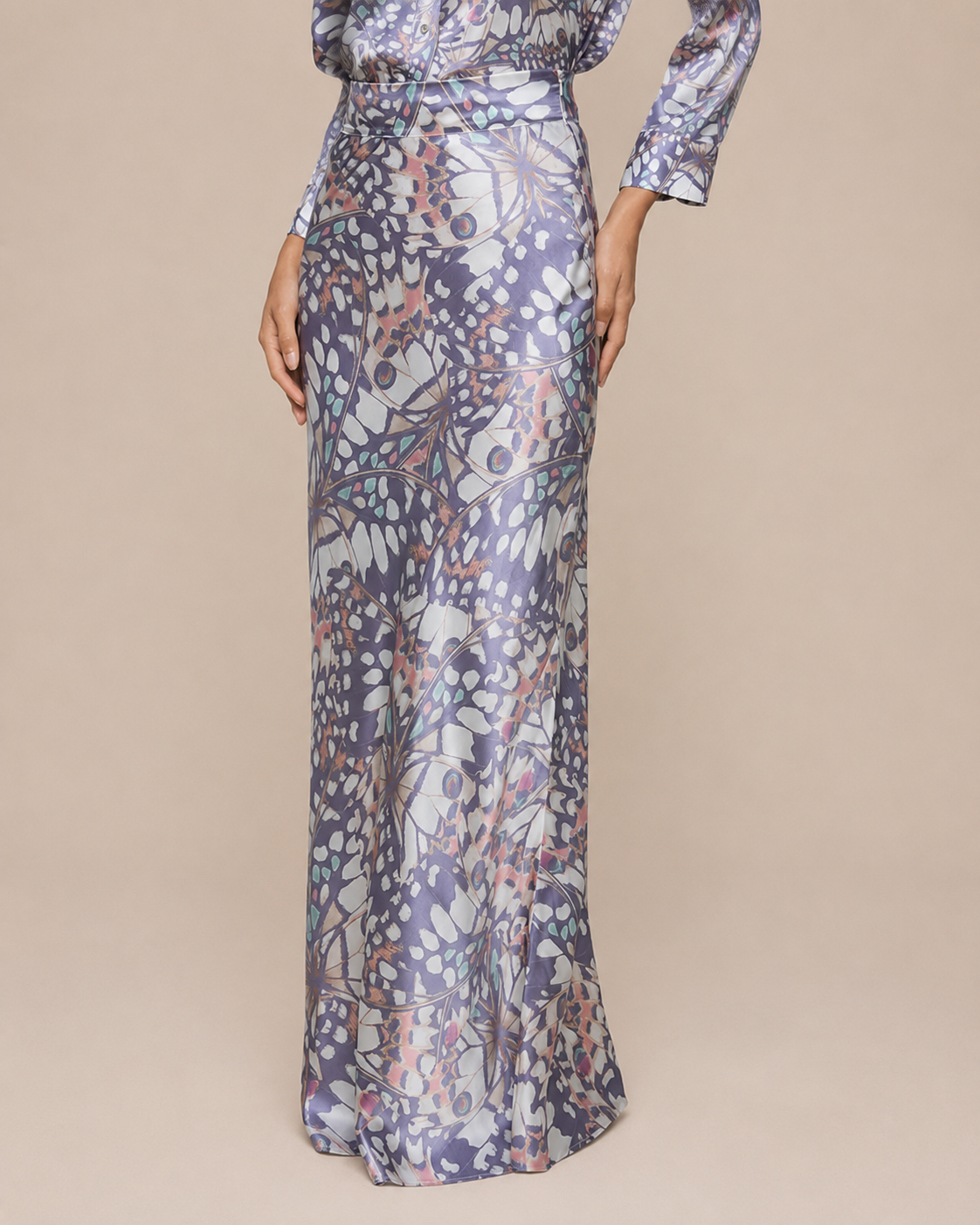 Lagence TS Ryker Bias Silk Dress_3406TNL