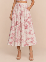 Lagence TS Seina Linen Midi Skirt_3439VBY