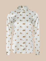 Lagence TS Tyler L\S Blouse_40223LWC