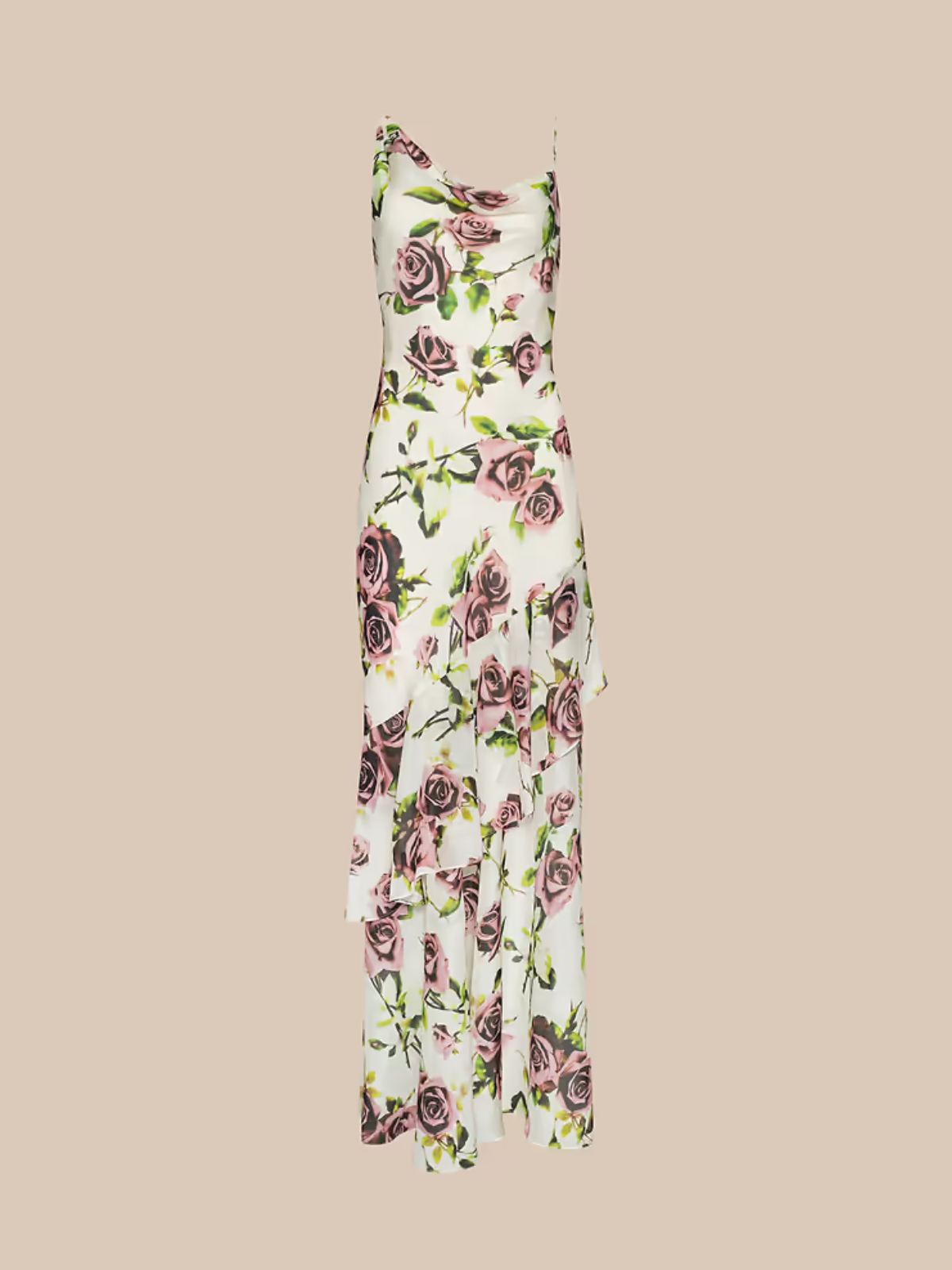 Lagence TS Viola Silk Cowl Neck Gown_61381RUG