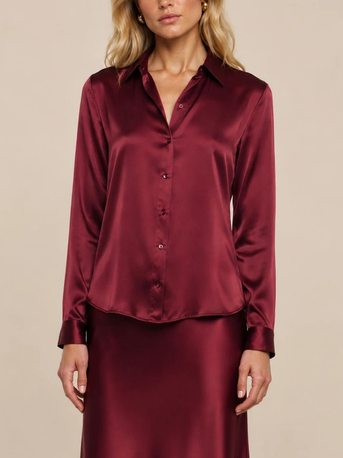 Lagence Tyler Long Sleeve Blouse_40223CLZ