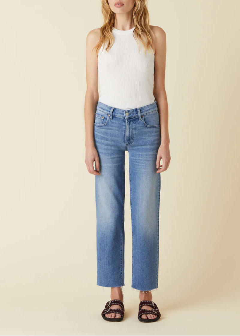 Le Jean Sabine Straight Leg Jeans