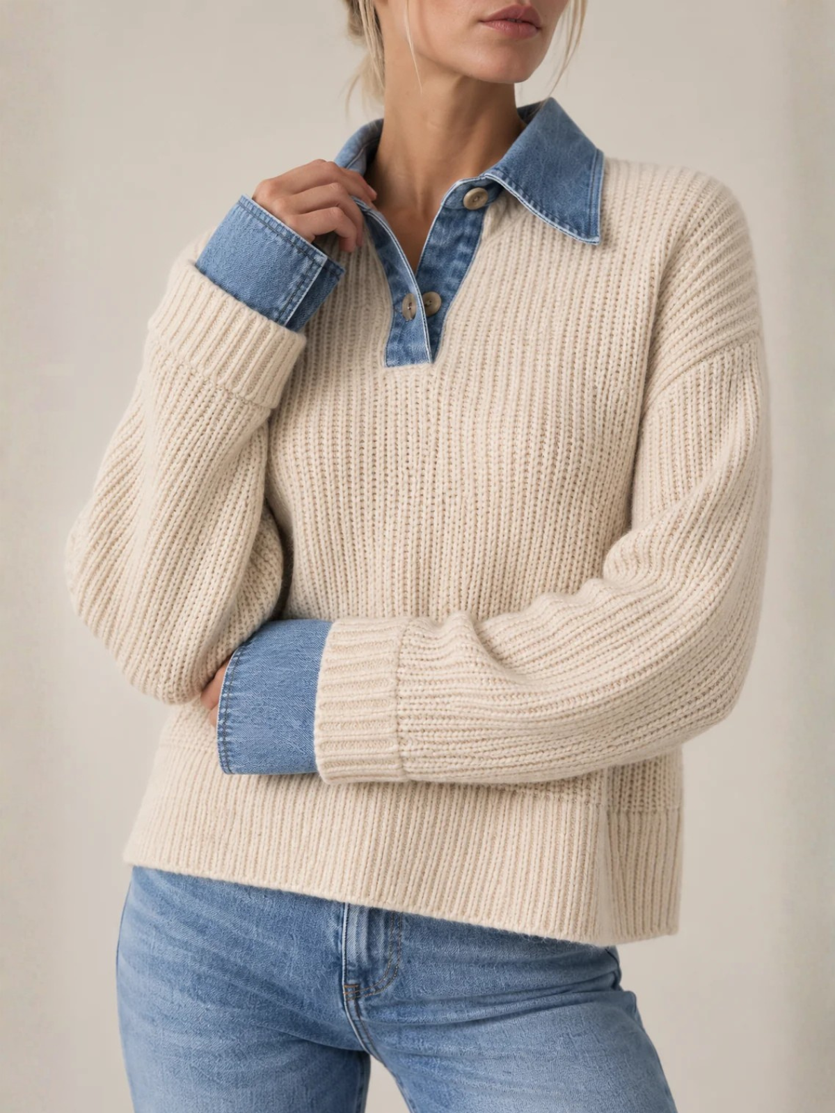 Le Jean Harvey Sweater W432-182