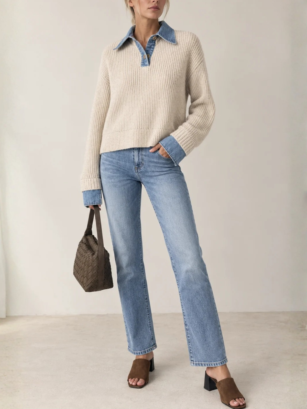 Le Jean Harvey Sweater W432-182