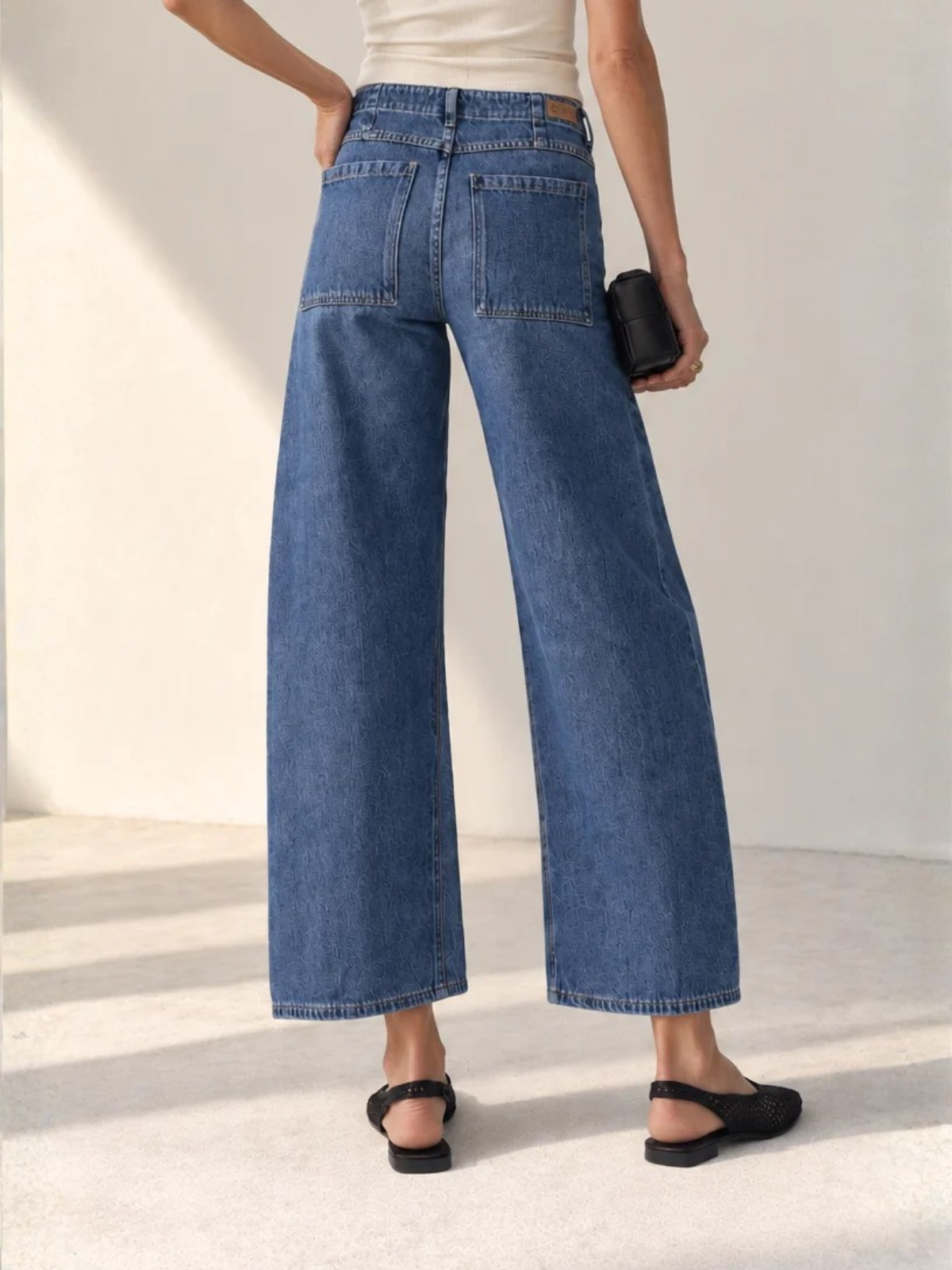 Le Jean Selena Crop W446-185-IB