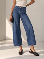 Le Jean Selena Crop W446-185-IB