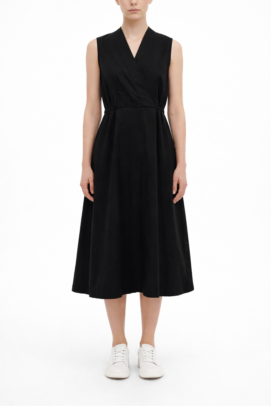 Loop Wrap It Up Dress in Black