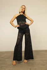 Nightcap Lotus Lace Apron Fringe Top