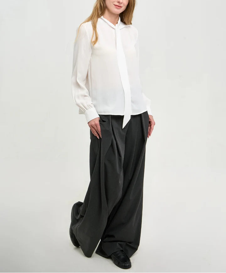 Phoebe Jon Louise Bow Blouse