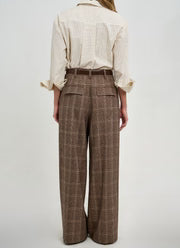 Phoebe Jon Lynn Pocket Plaid Pant