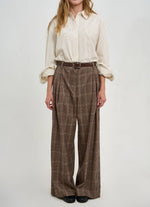 Phoebe Jon Lynn Pocket Plaid Pant