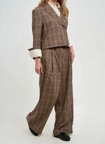 Phoebe Jon Lynn Pocket Plaid Pant