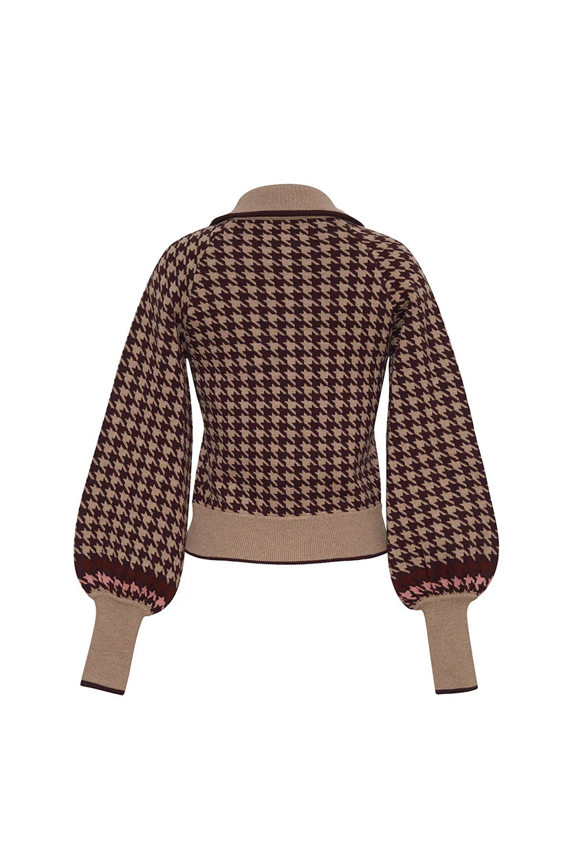 Cara Cara Lyss Houndstooth Jacket