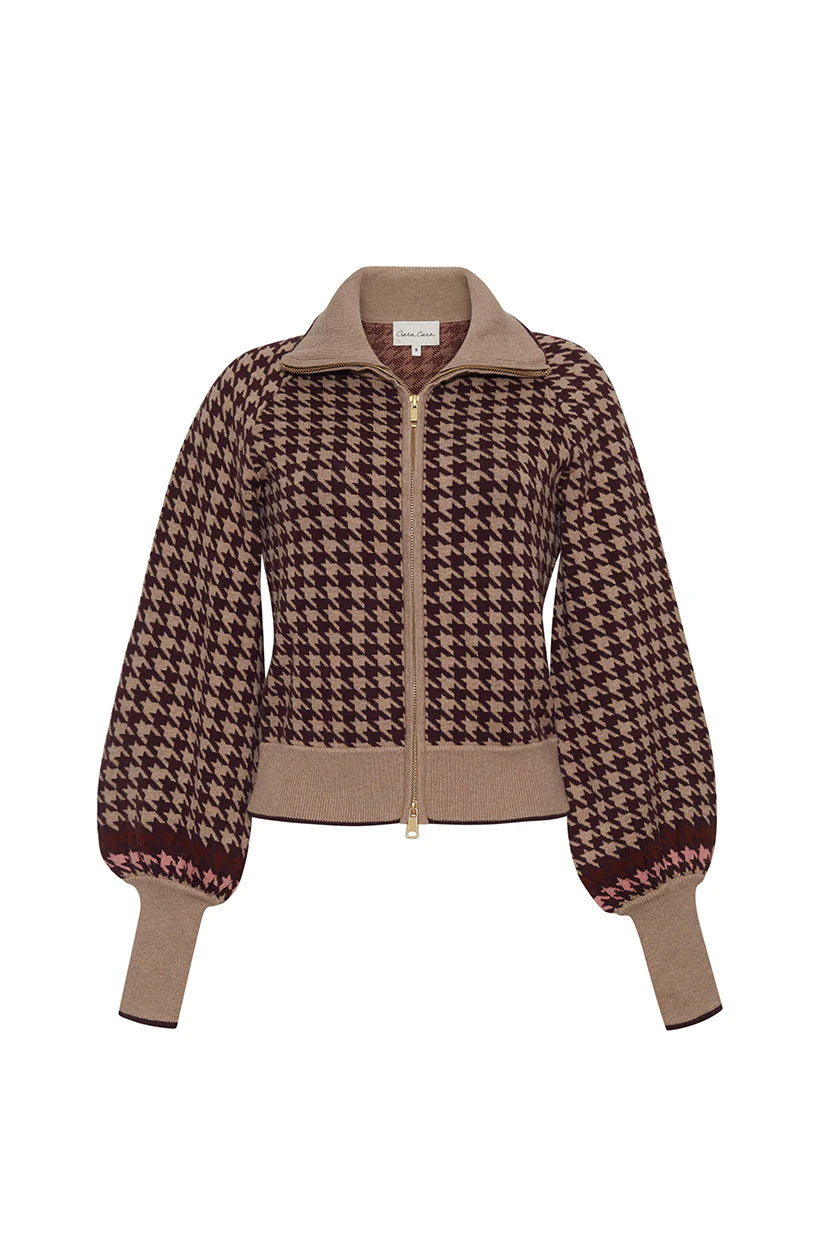 Cara Cara Lyss Houndstooth Jacket