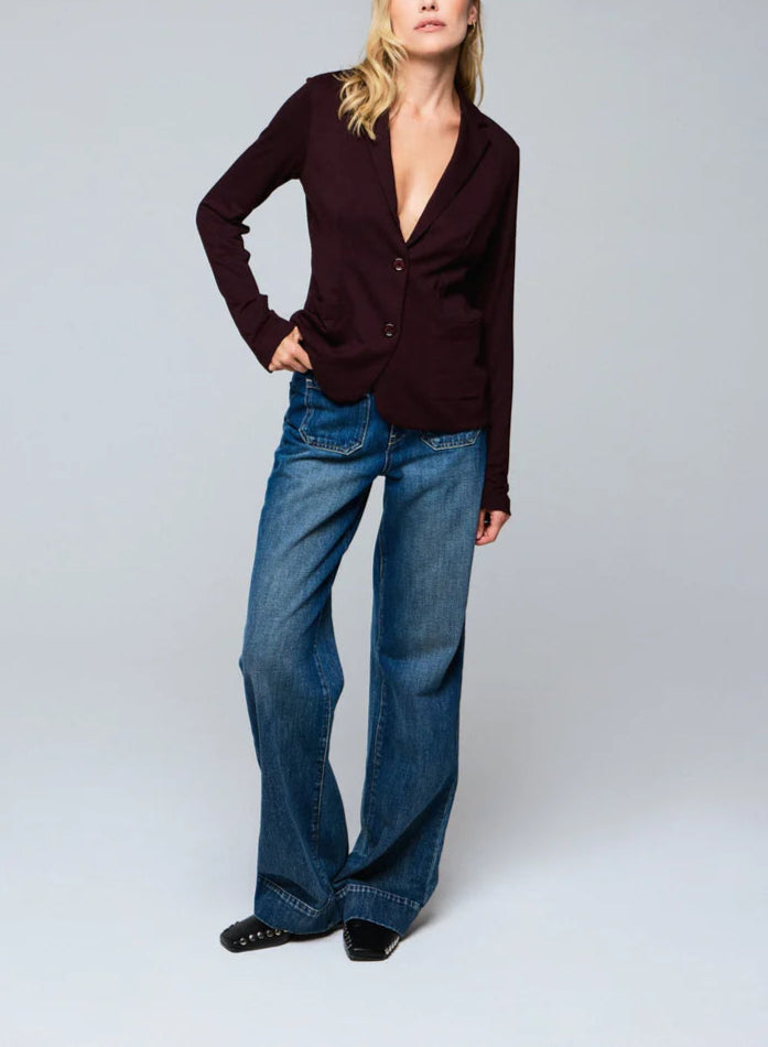 Majestic Soft Touch Two Button Blazer