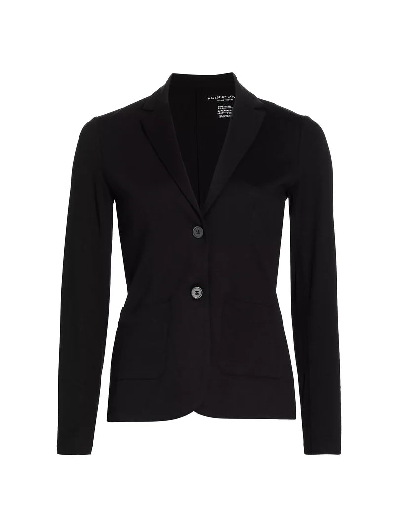 Majestic Soft Touch Two Button Blazer
