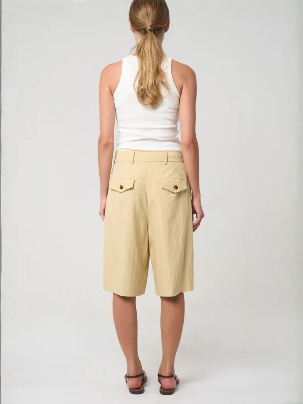 Phoebe Jon Max Pleated Short