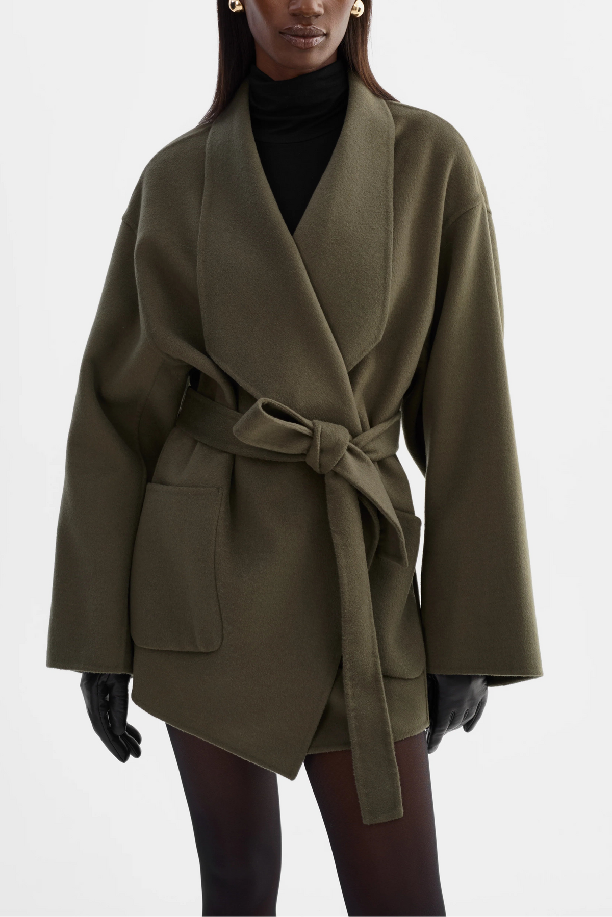 Lamarque Mekia Double Face Wool Coat