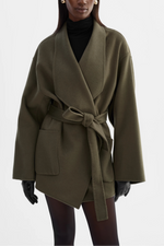 Lamarque Mekia Double Face Wool Coat