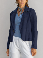 MILA Raw Edge Blazer_LI-413