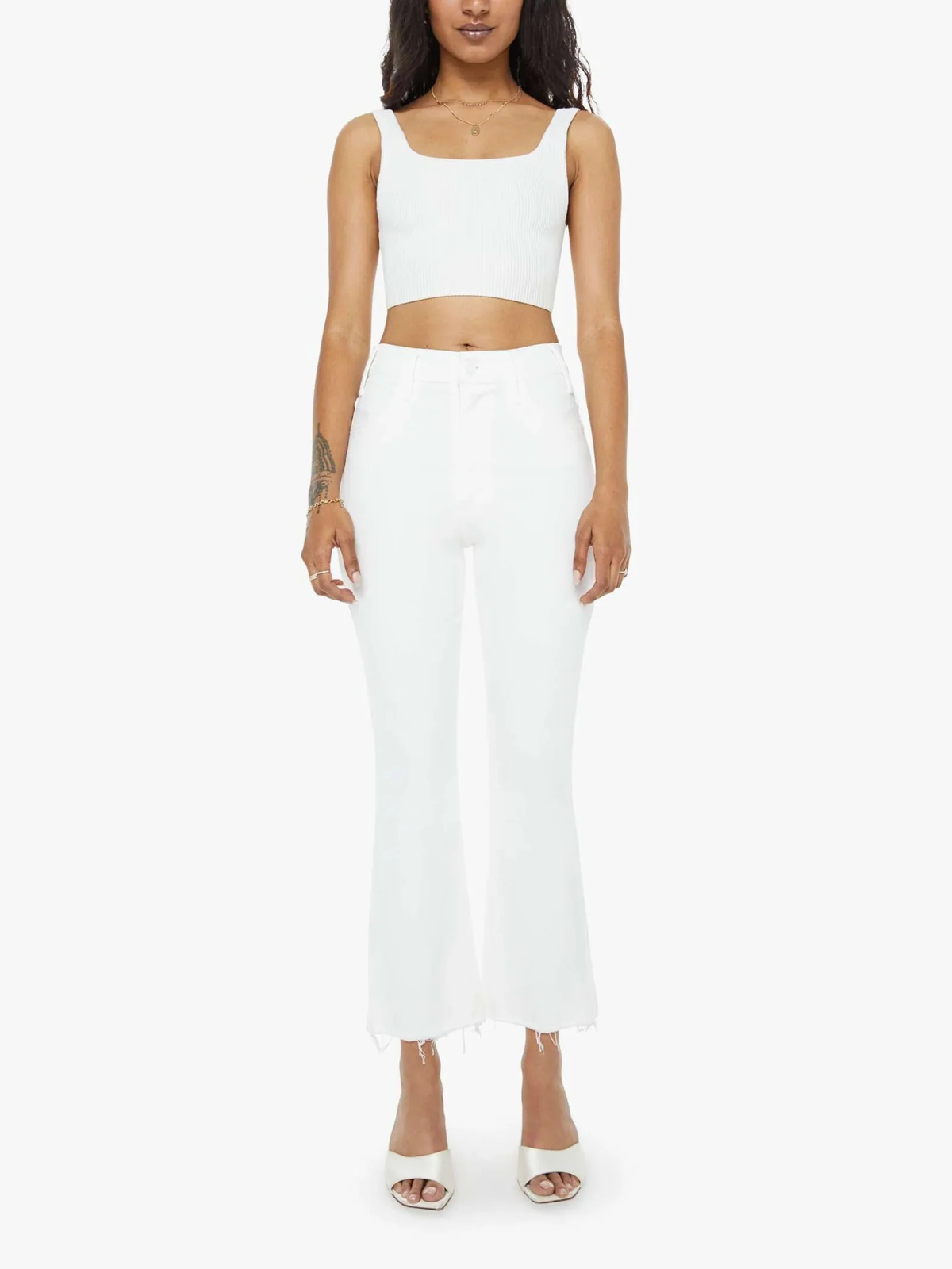 MOTHER Lil Hustler Ankle Fray Jean_P117-753