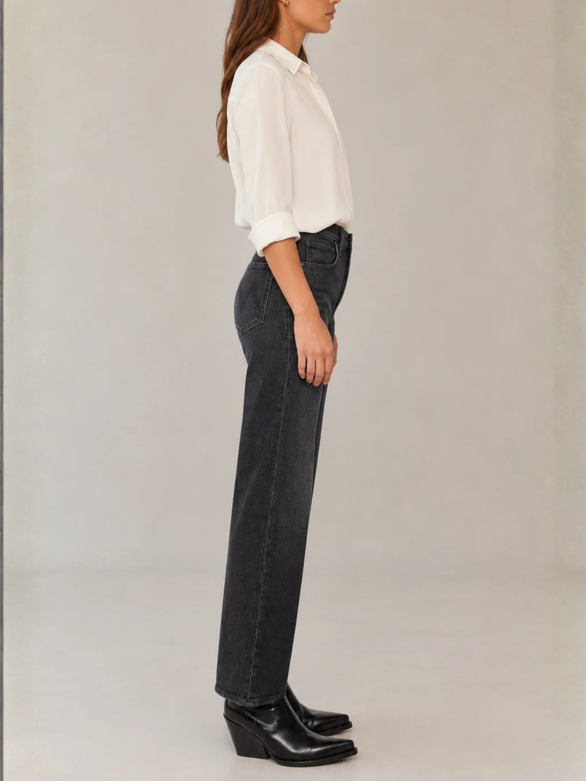 MOTHER Lil Rambler Zip Sneak Jean_P0847-515
