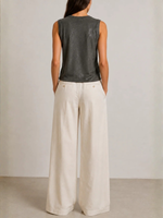 Majestic Filatures Soft Touch Metallic Crewneck Tank_M014FDE218