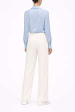 Majestic Filatures Terry Wide Leg Pant in Milk