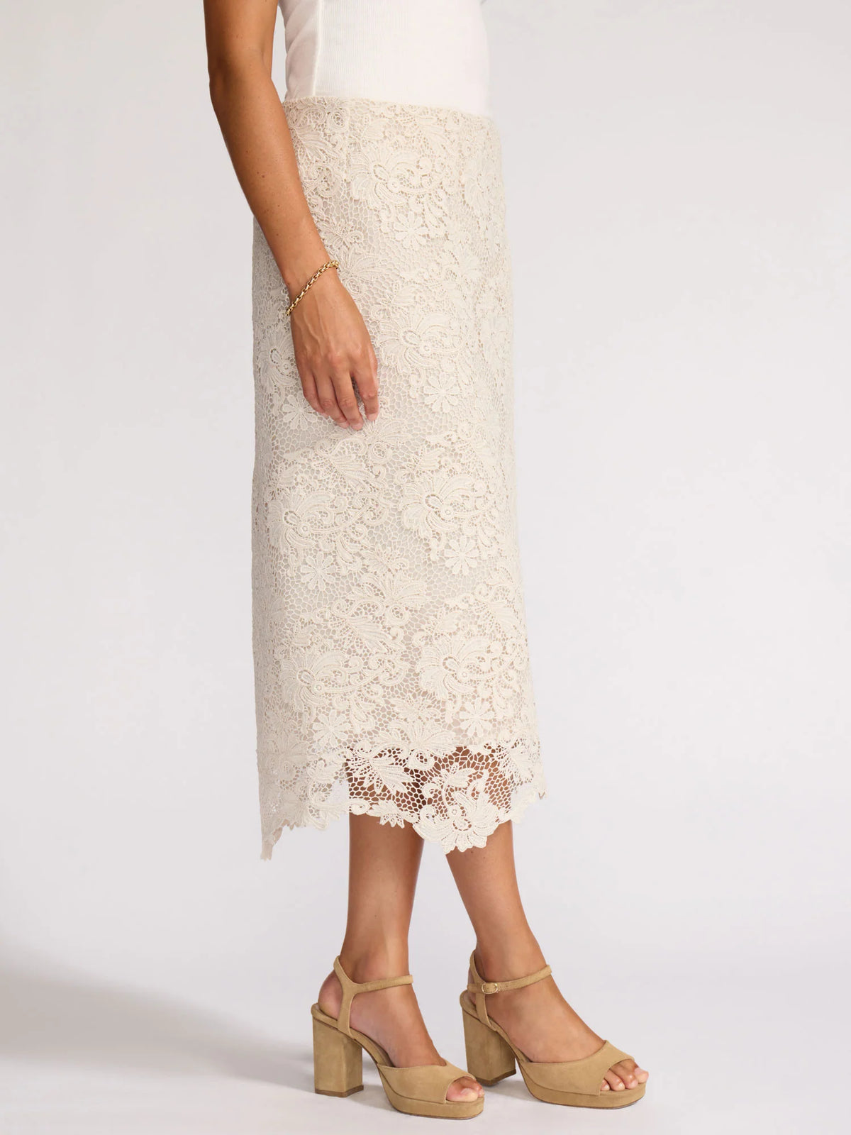 Brochu Walker Mara Lace Skirt