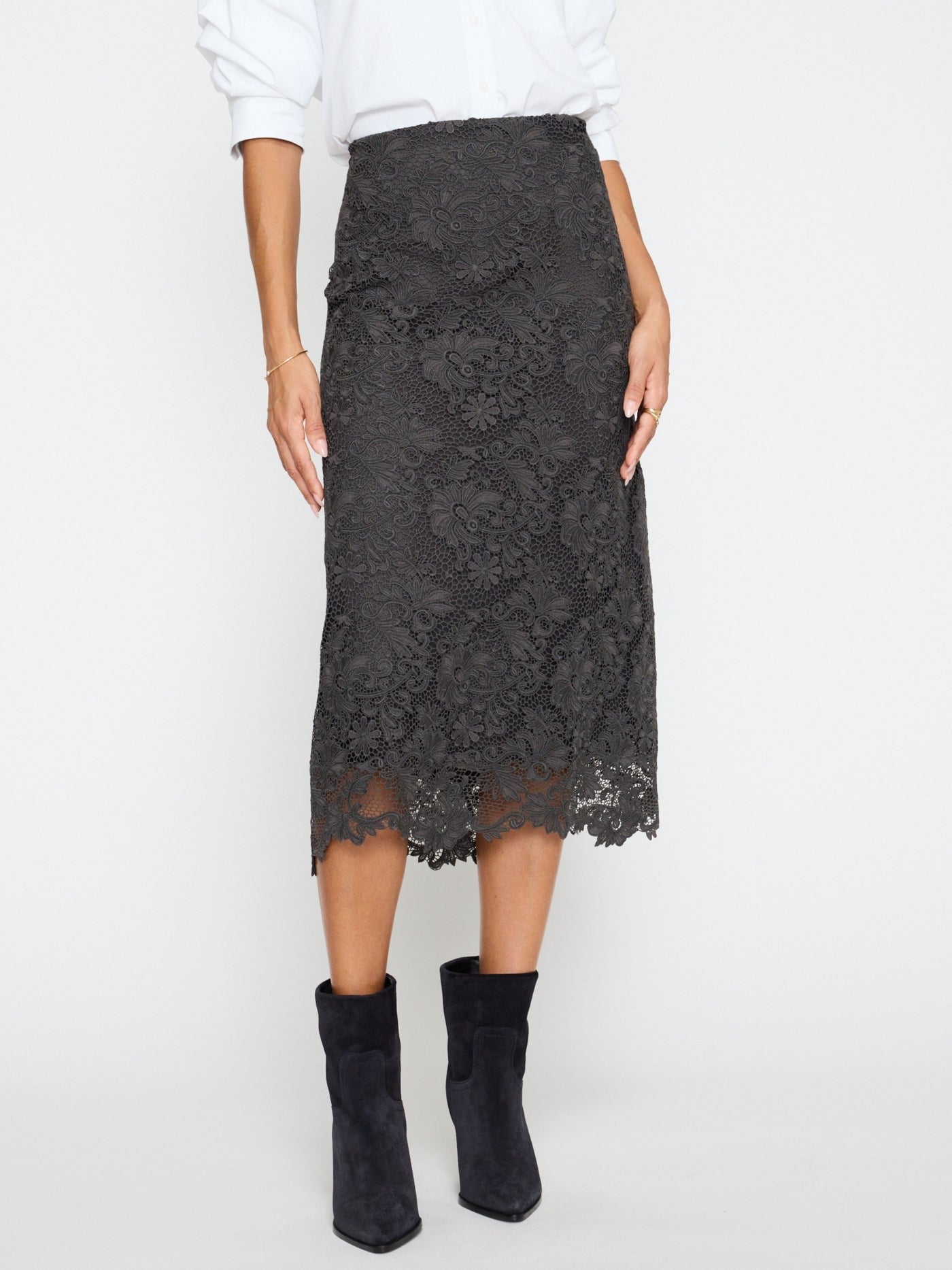 Brochu Walker Mara Lace Skirt