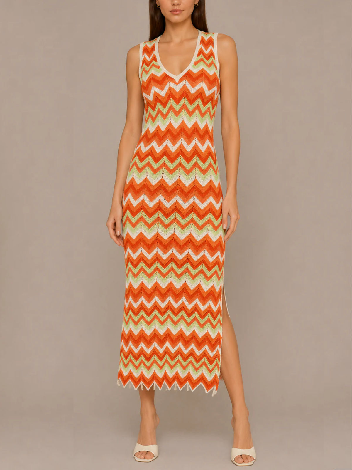 Milly TS Kaela Knit Midi Dress_KWD707
