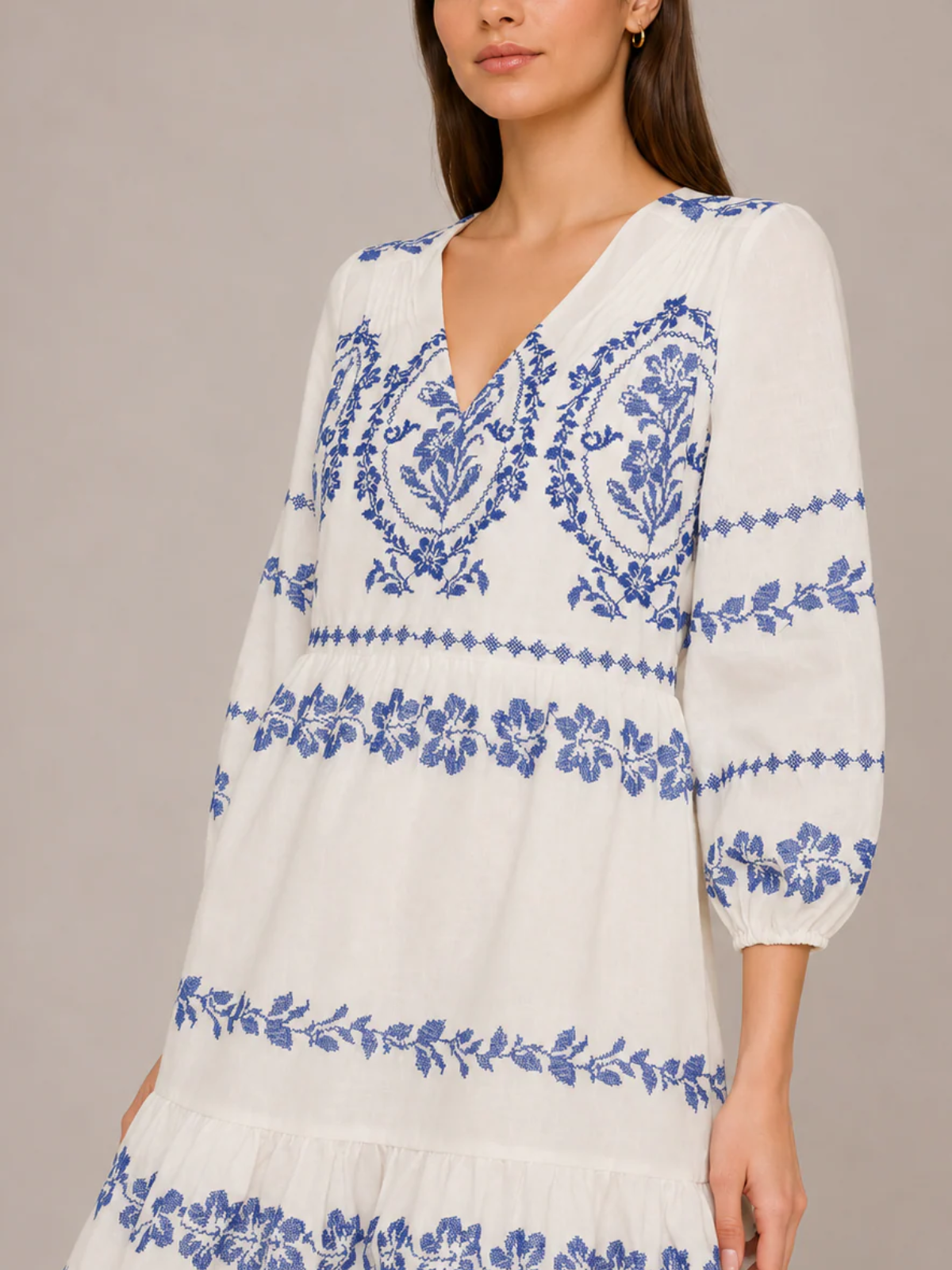 Milly TS Lene Embroidered Mini Dress_79WD84