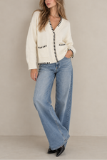 Wispr Parker Plait Cardigan