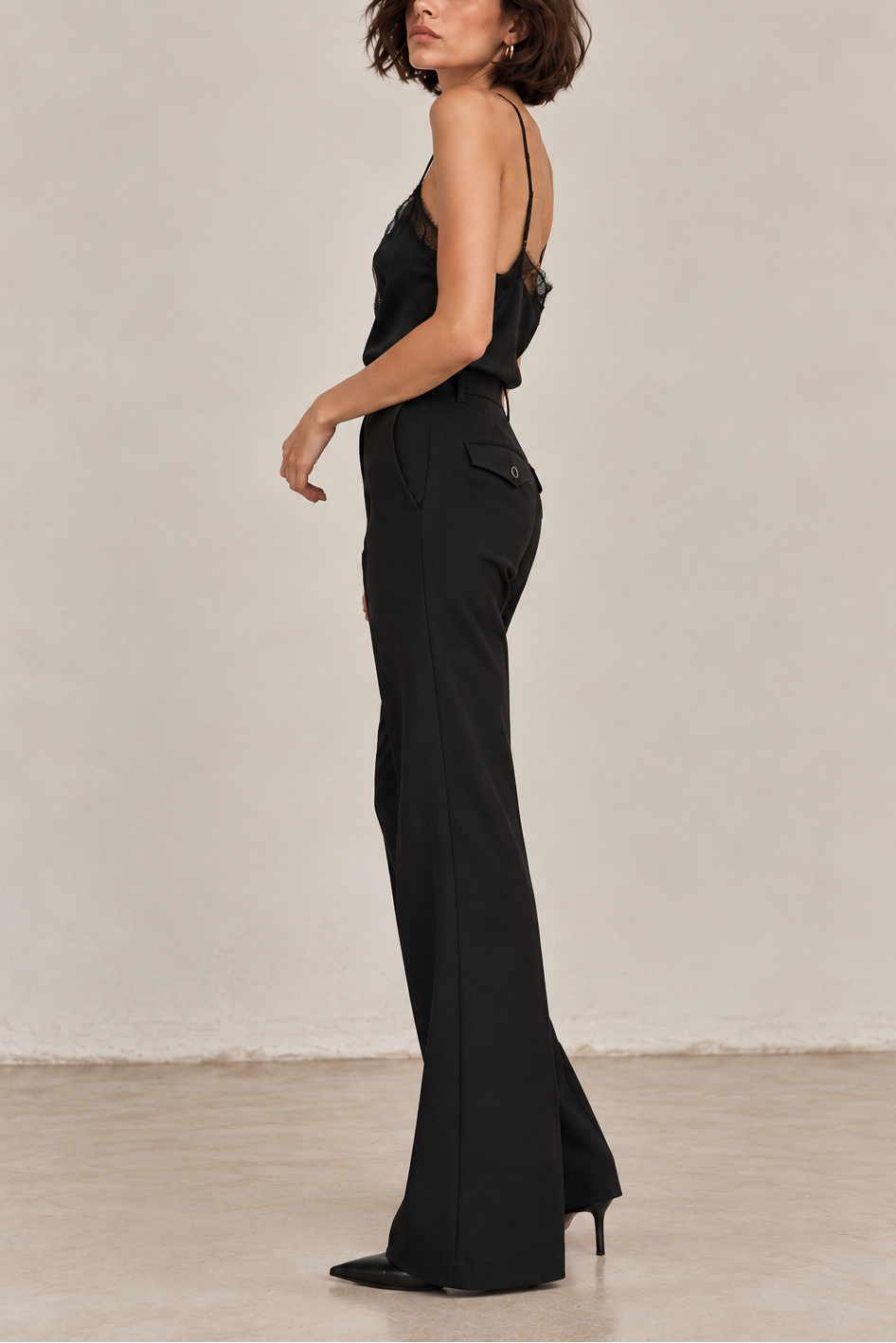 Nine In The Morning Paolina Kisswool Bootcut Pant