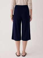 Majestic Filatures Organic Cotton Knit Soft Leg Crop Drawstring Pant