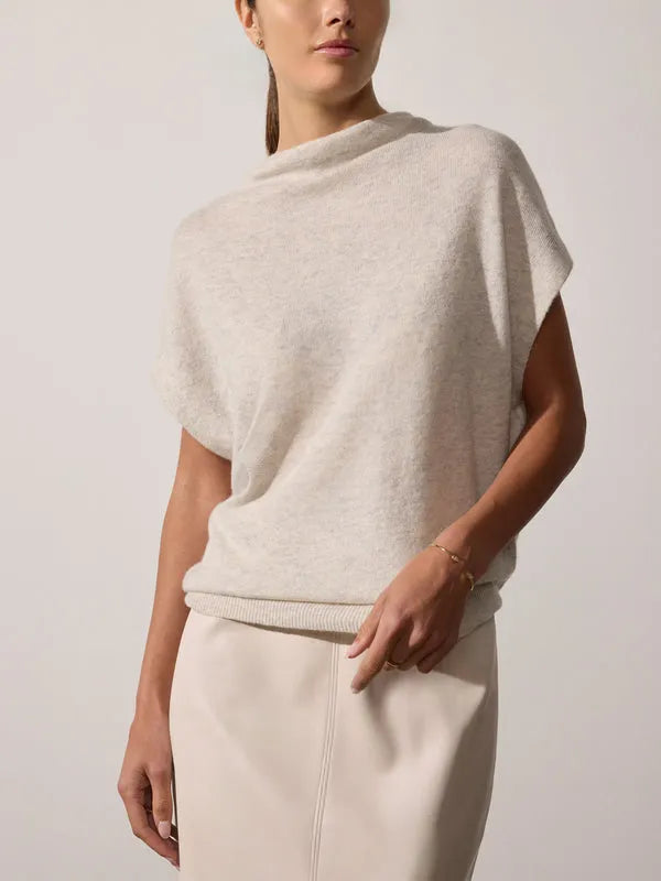 Brochu Walker Morten Funnel Neck top