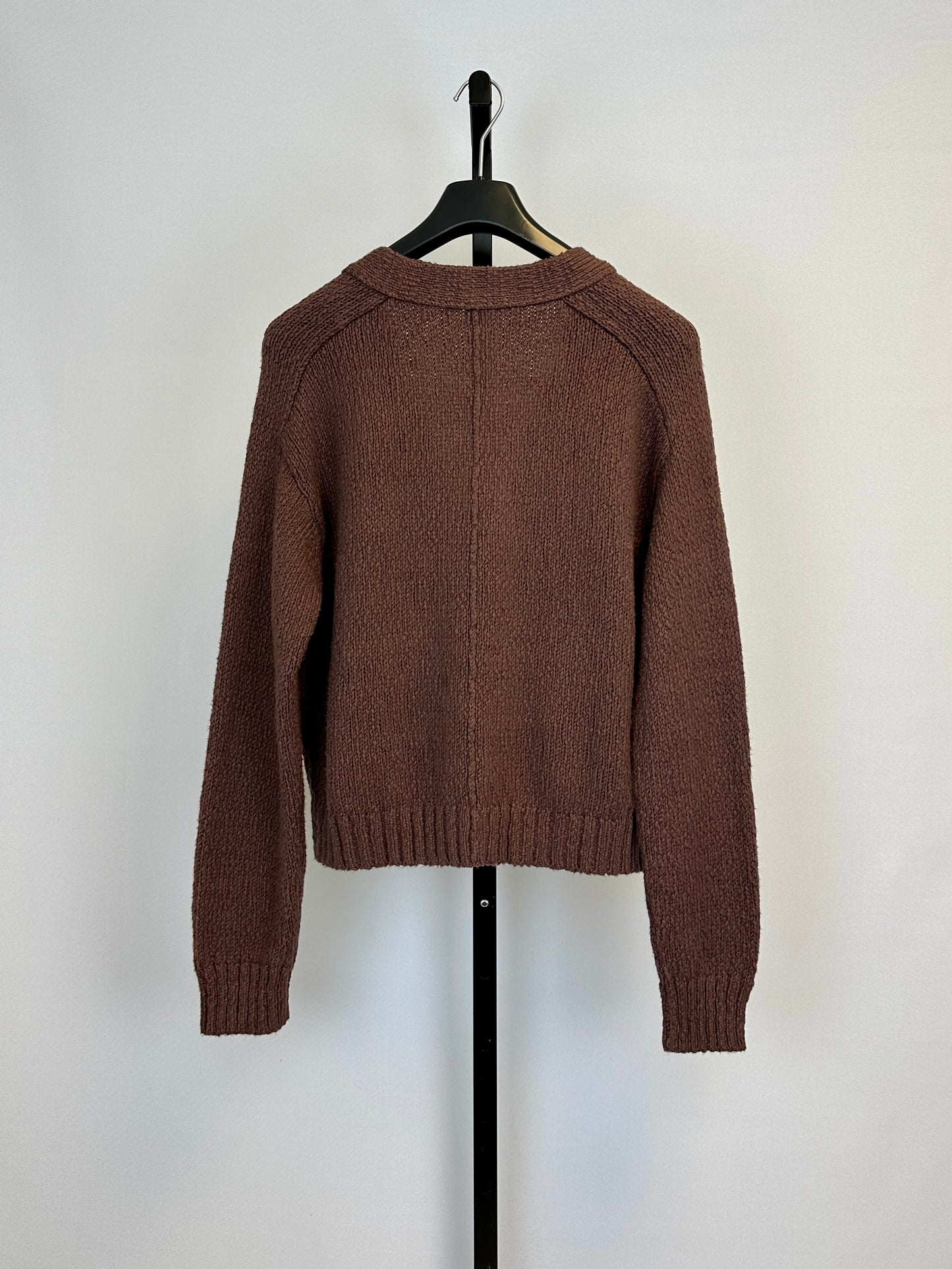 Autumn Cashmere Cropped V Neck Cardigan