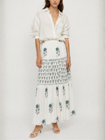 NIBI Drue Tiered Skirt_RSK2678-MBR