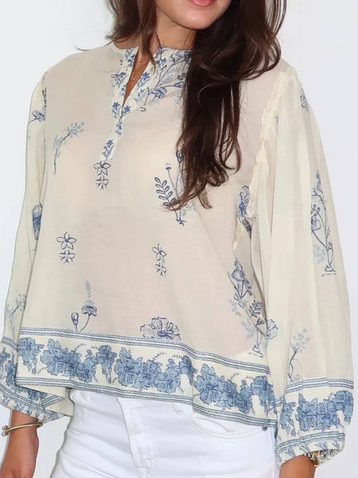 NIBI Jolie Floral Top_ZTP2610-SSF