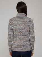 Autumn Cashmere Basketweave Zip Front Jacket