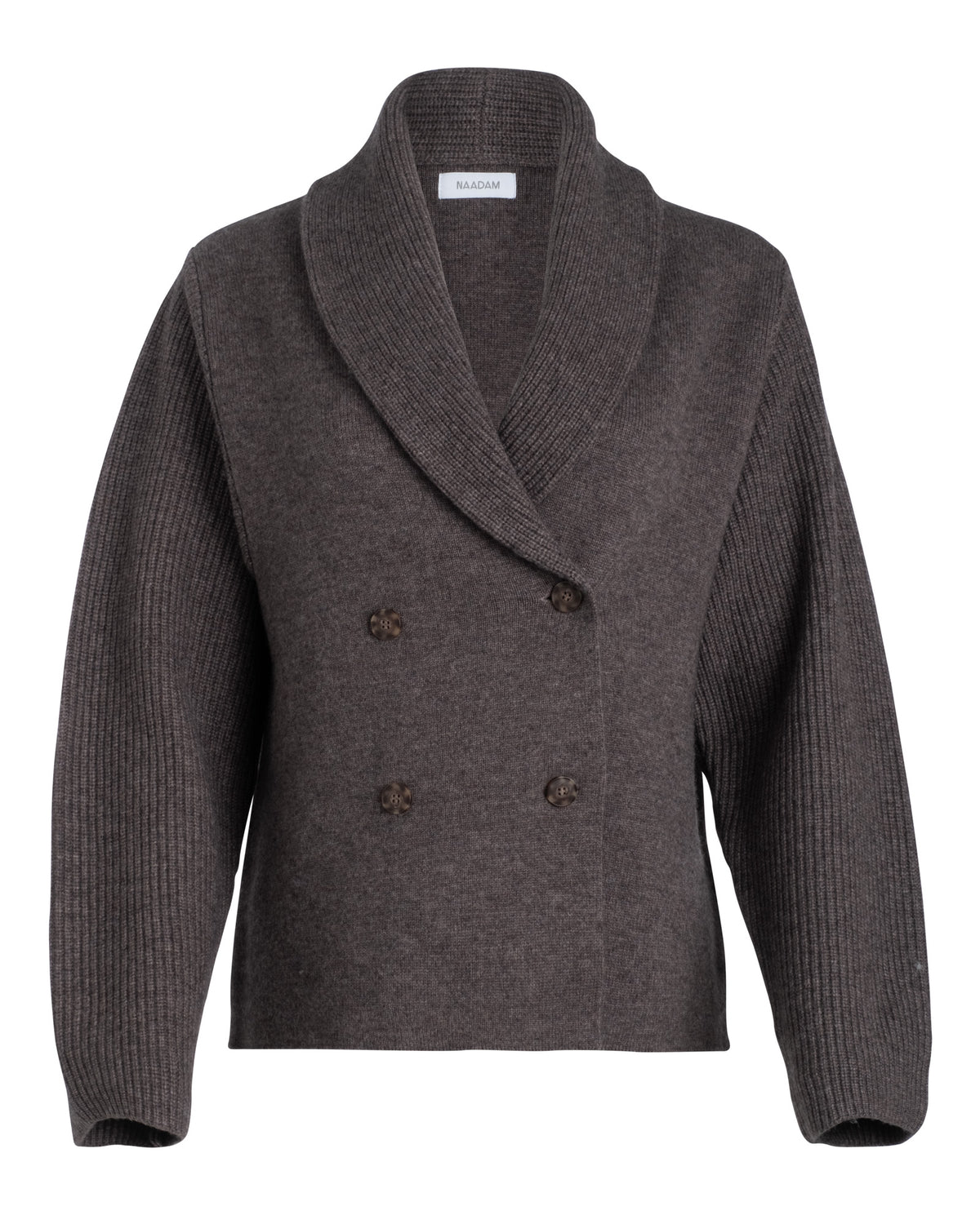 Naadam Ultra Luxe Cashmino Dbl Breasted Blazer