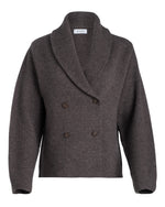 Naadam Ultra Luxe Cashmino Dbl Breasted Blazer