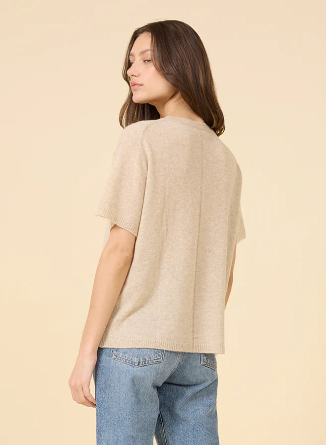 One Grey Day TS Sloane Cashmere T-shirt