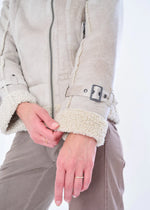 Marrakech Osha Faux Shearling Biker Jacket