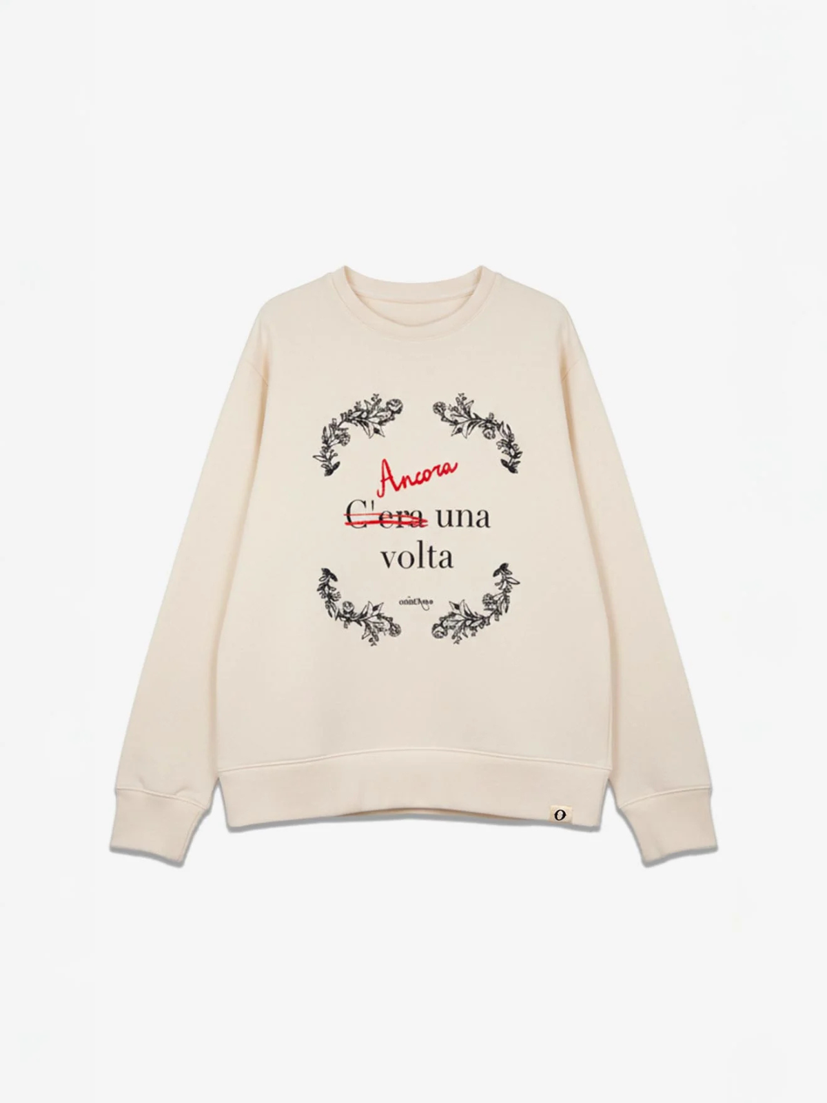 Ottodame Cotton Graphic Sweatshirt_MDZDMF0047